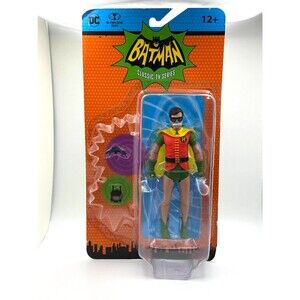 McFarlane DC Batman Classic (1966) TV Series Robin with Oxygen Mask 6"